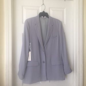 Aritzia Babaton Demy blazer size M lilac grey
